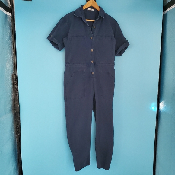 Mod Ref | Pants & Jumpsuits | Mod Ref Size Medium Denim Jumpsuit | Poshmark